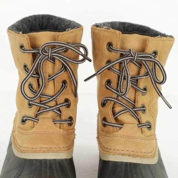 Sorel Tan and Black Winter Boots - Picture 7 of 13